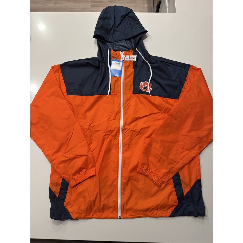 Columbia Auburn Tigers Flash Challenger II Windbreaker Jacket Mens XL XM3305-834